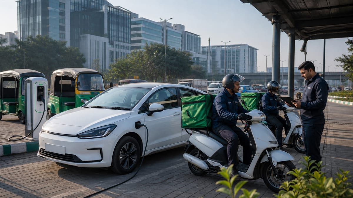 Cab and delivery fleet operators shifting to EV CNG and cleaner vehicles under Haryana clean mobility rules