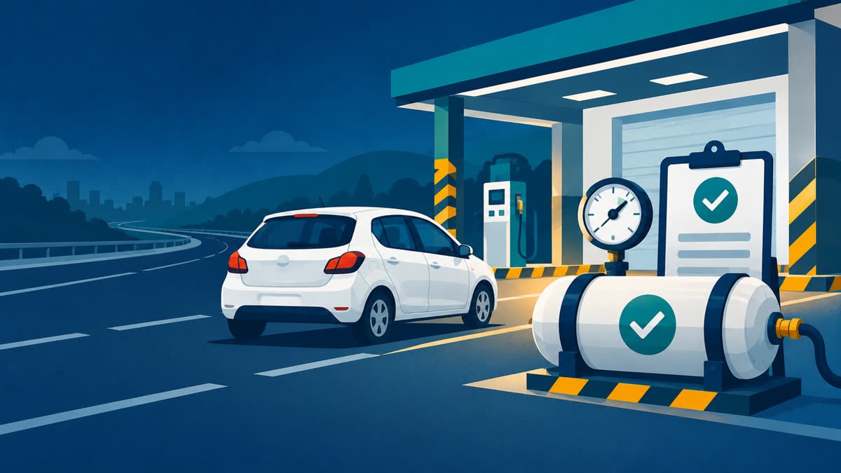 CNG Cylinder Hydro Test in India: 3-Year Rule and Safety Checklist