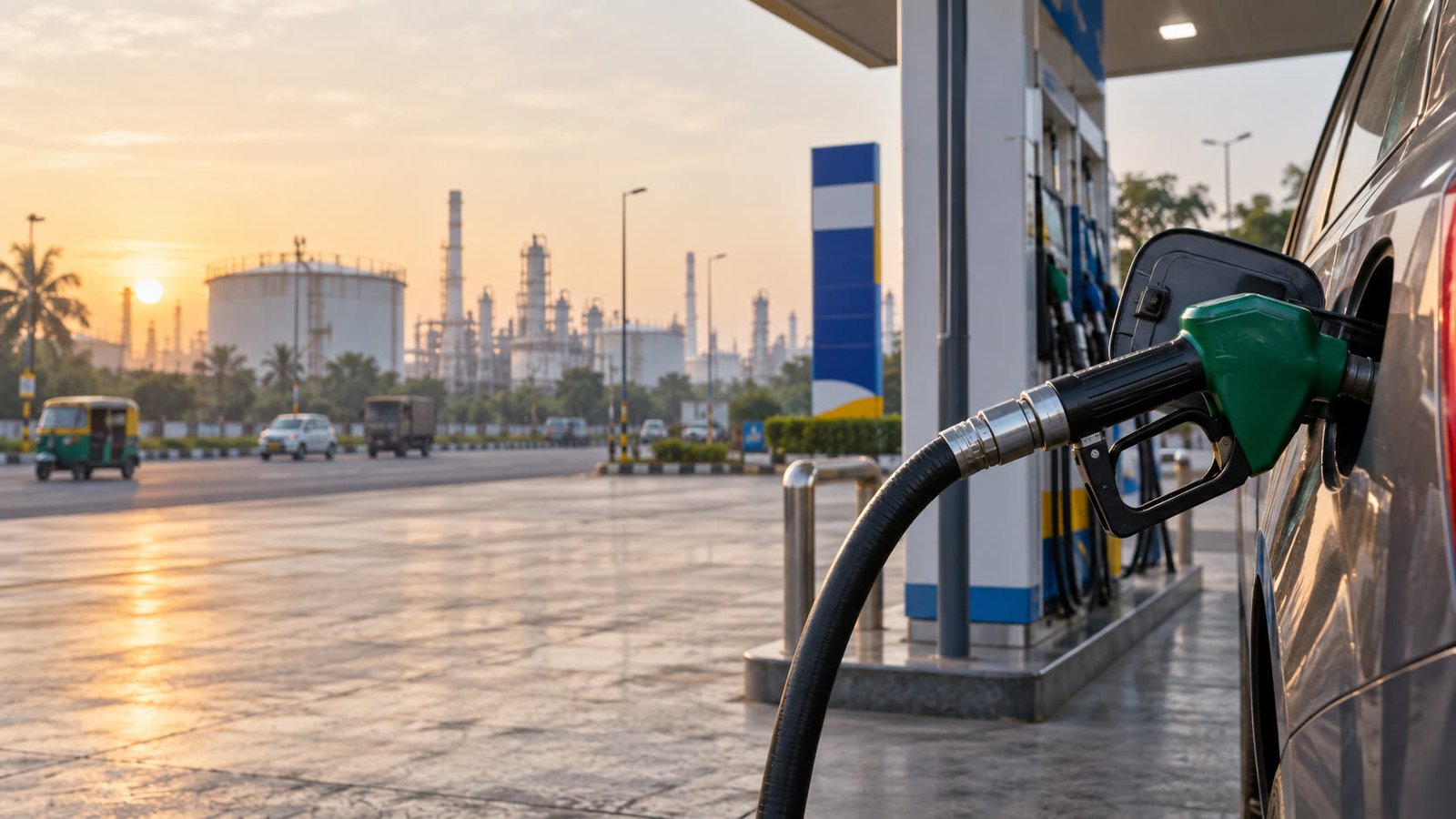 Brent crude tops US$105 as Delhi petrol, diesel rates hold steady