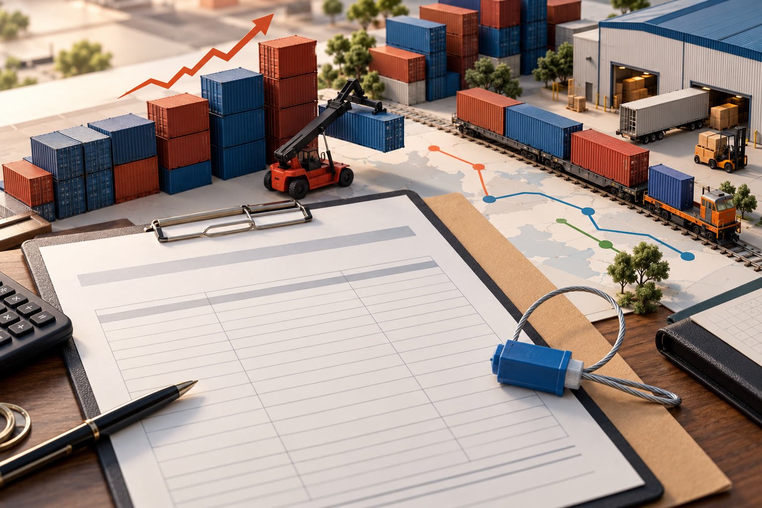 Container freight index rebounds to US$4,485: India cost watch
