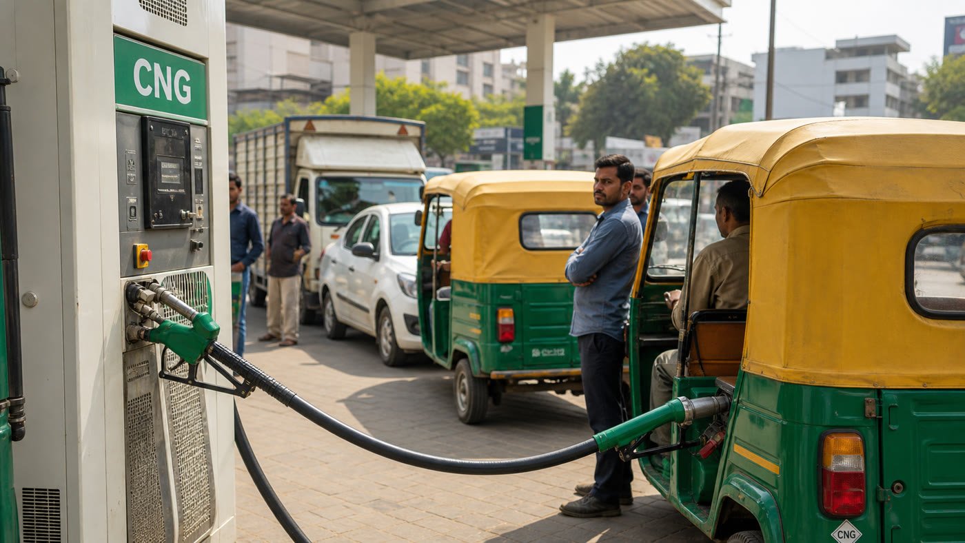 Delhi-NCR CNG Price Hike: Fourth Increase in 11 Days Resets Running Cost Math for Fleets