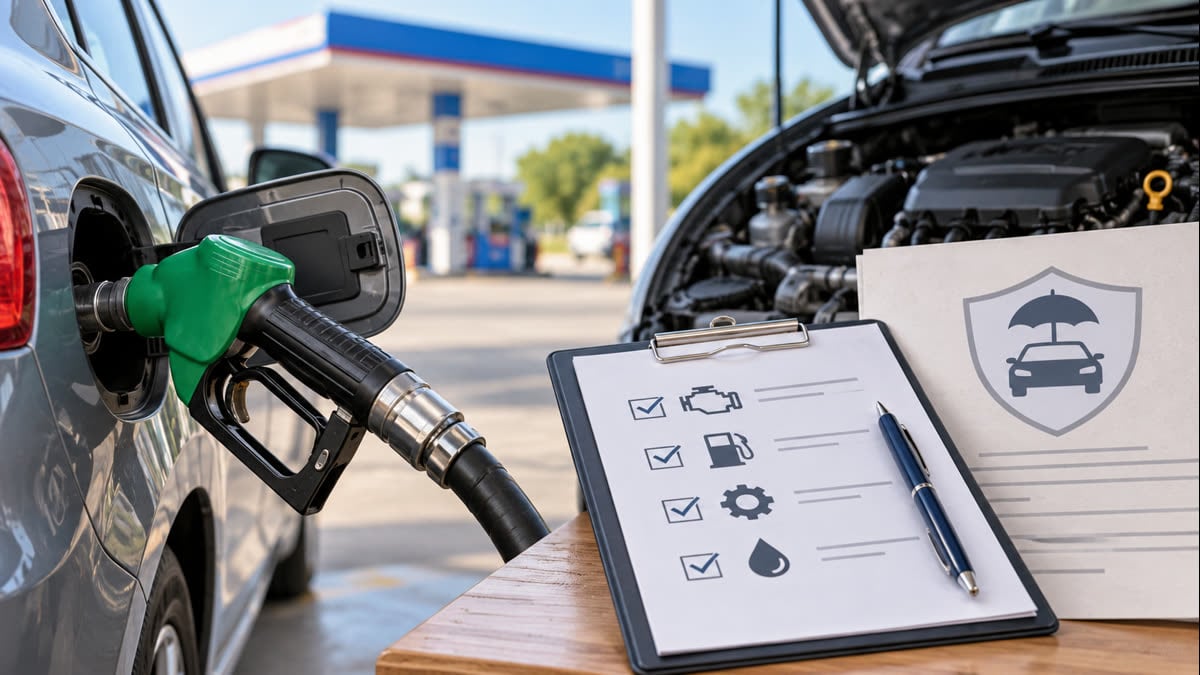 E20 petrol and car insurance: checks for older vehicle damage claims