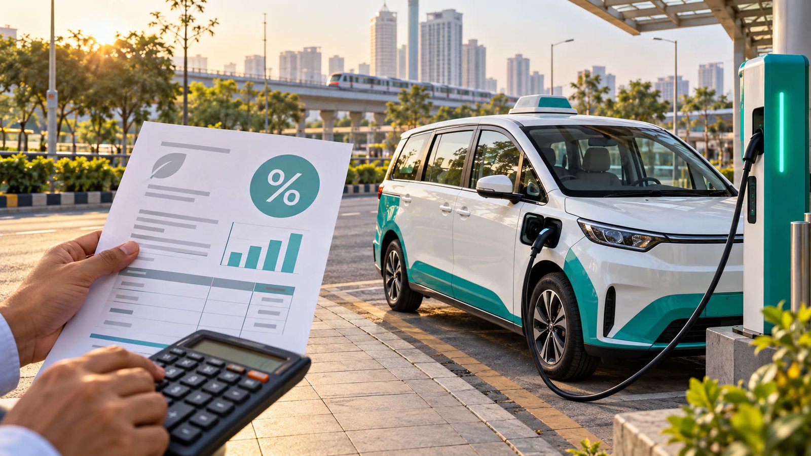 GST Council recommends 5% GST option for EV passenger transport and rentals