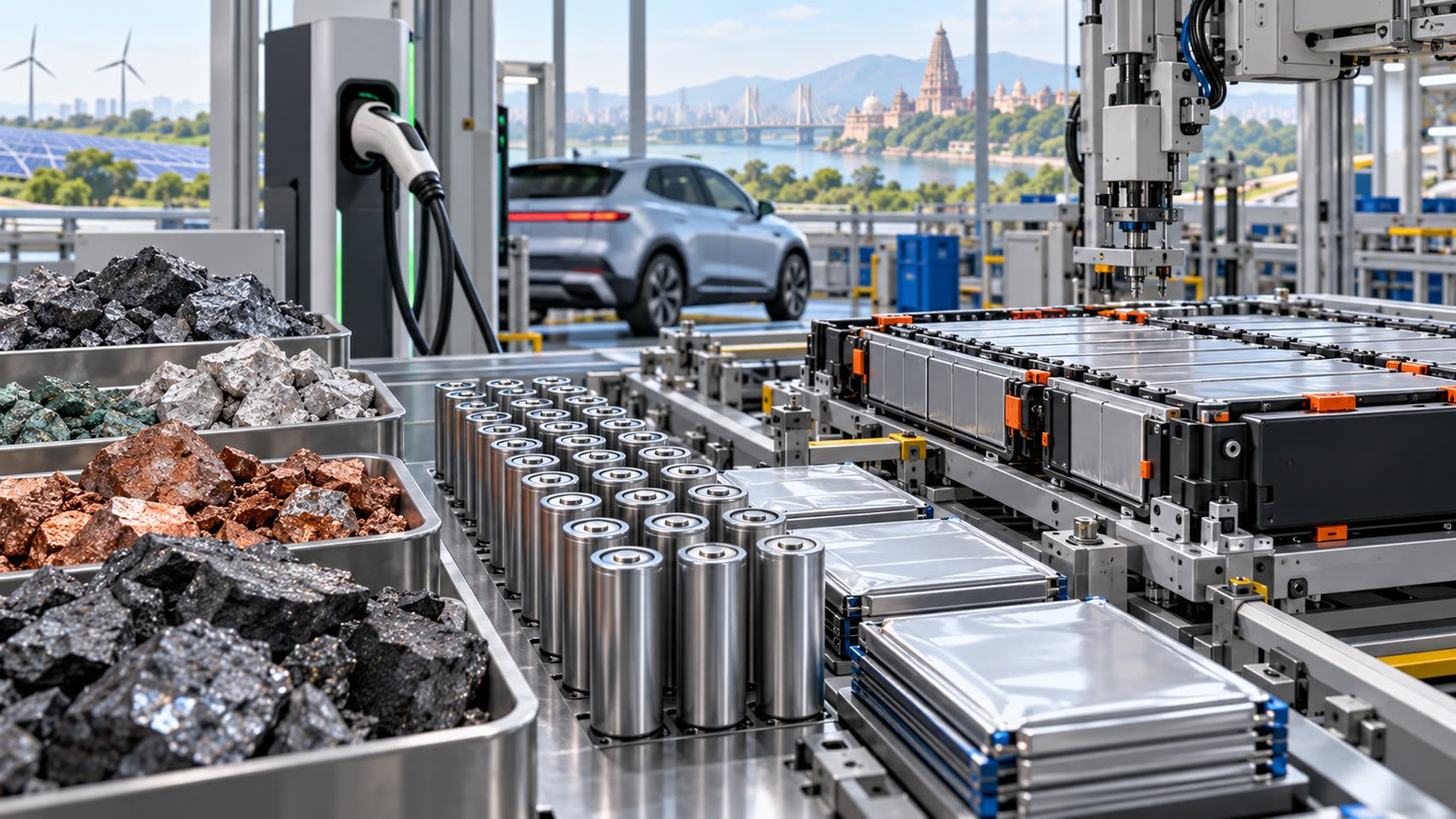 India EV battery push: REI Expo highlights minerals, local manufacturing