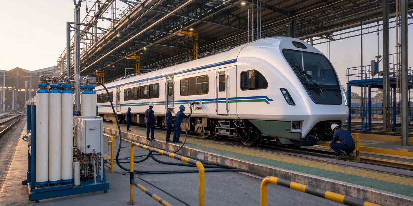 Hydrogen Train Review at Shakur Basti: Why India Fuel-Cell Rail Pilot Matters for Clean Mobility