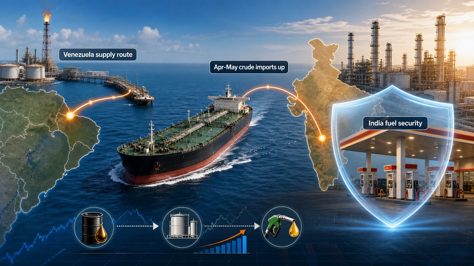 India-Venezuela Crude Oil Push: What It Means for Fuel Security and Pump Prices