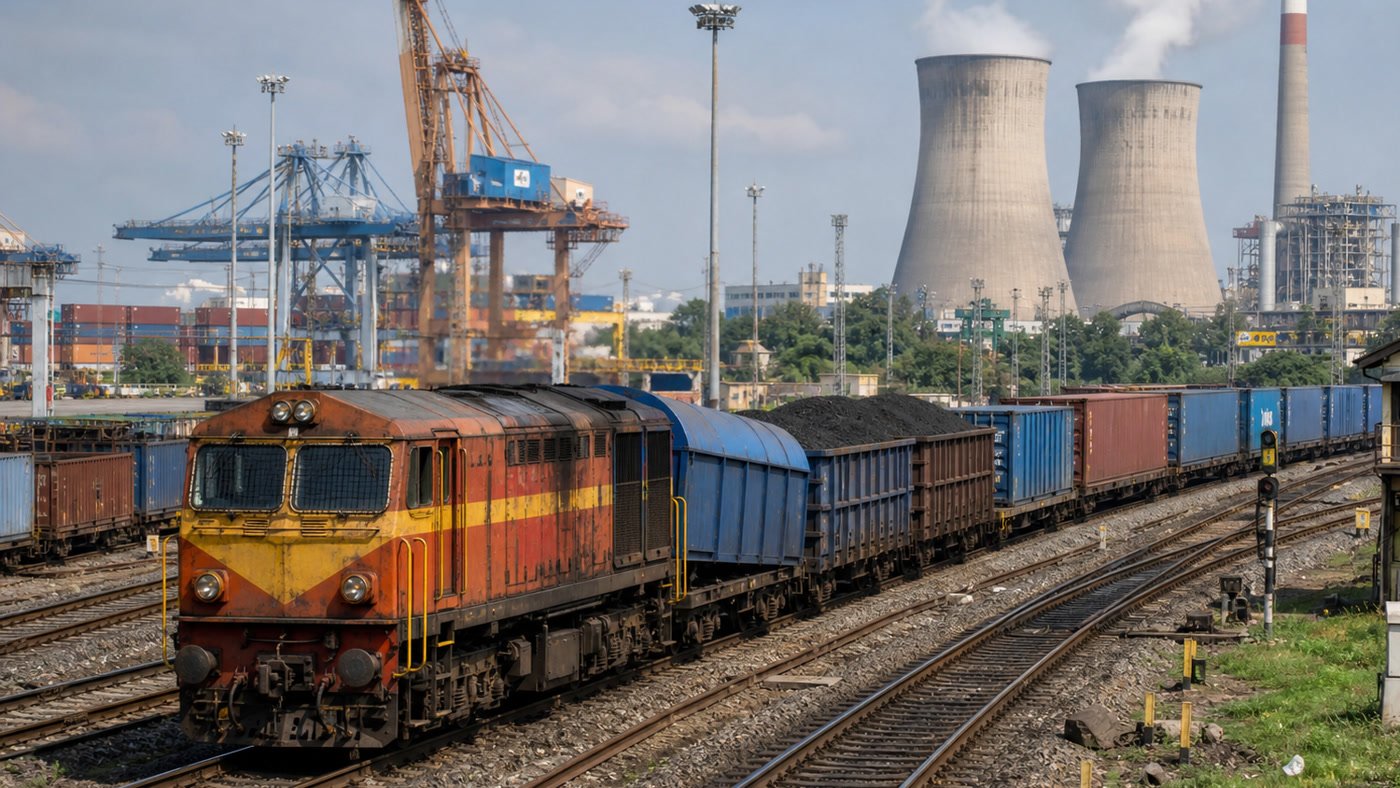 Rail Freight Holds Firm: Indian Railways Loads 145 MT in May Despite West Asia Headwinds