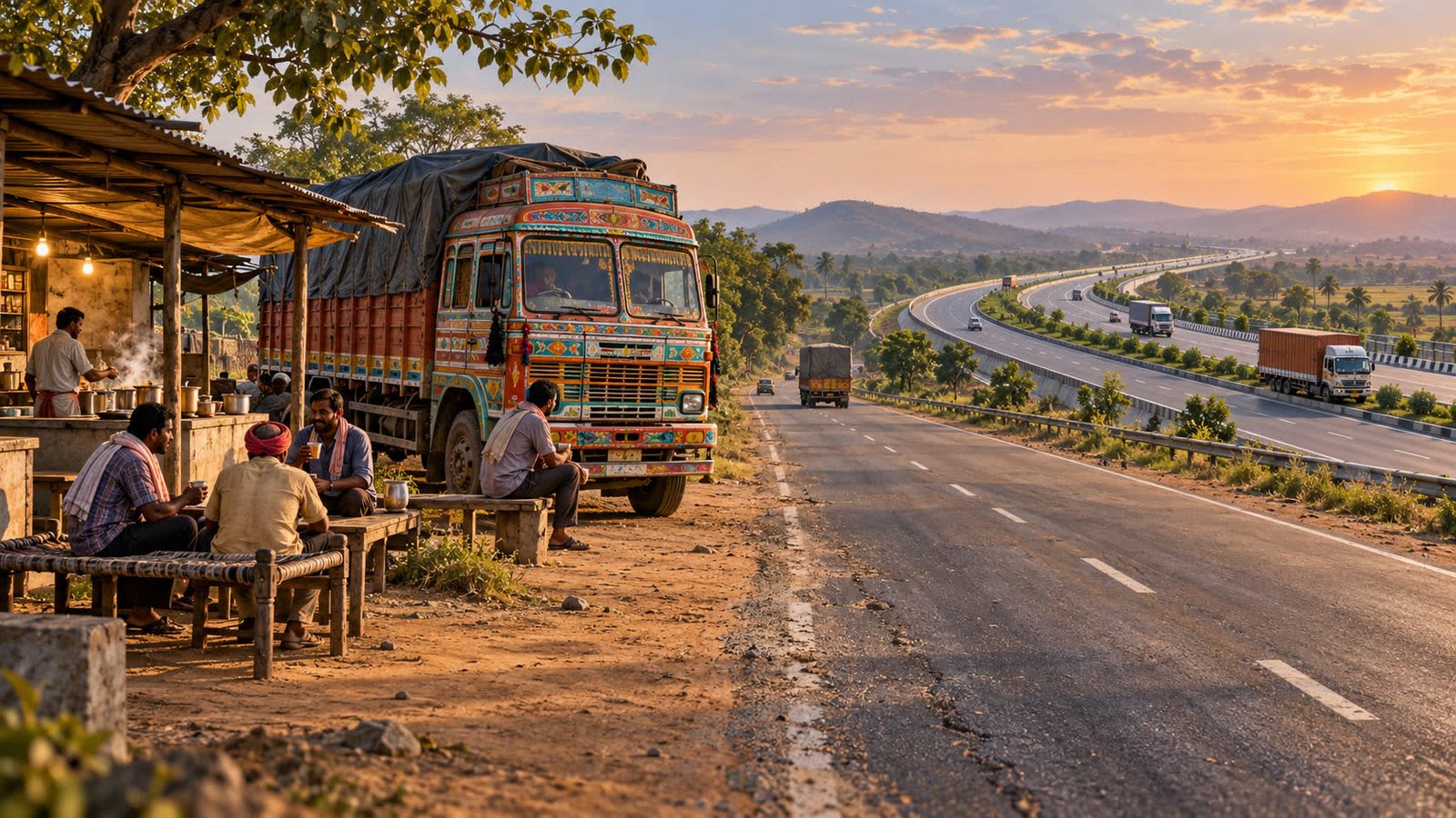 Indian truckers avoid new expressways as tolls offset time savings