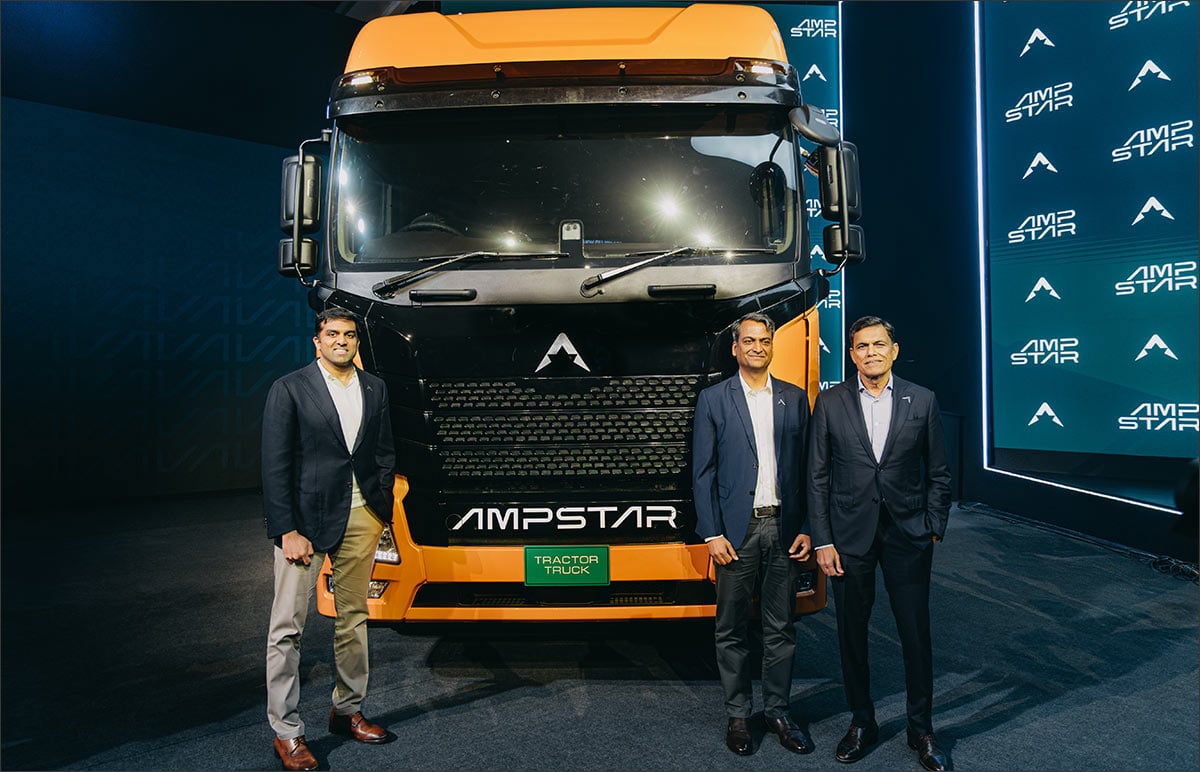 JSW Greentech gets 100 AMPSTAR trucks for 330-km freight route