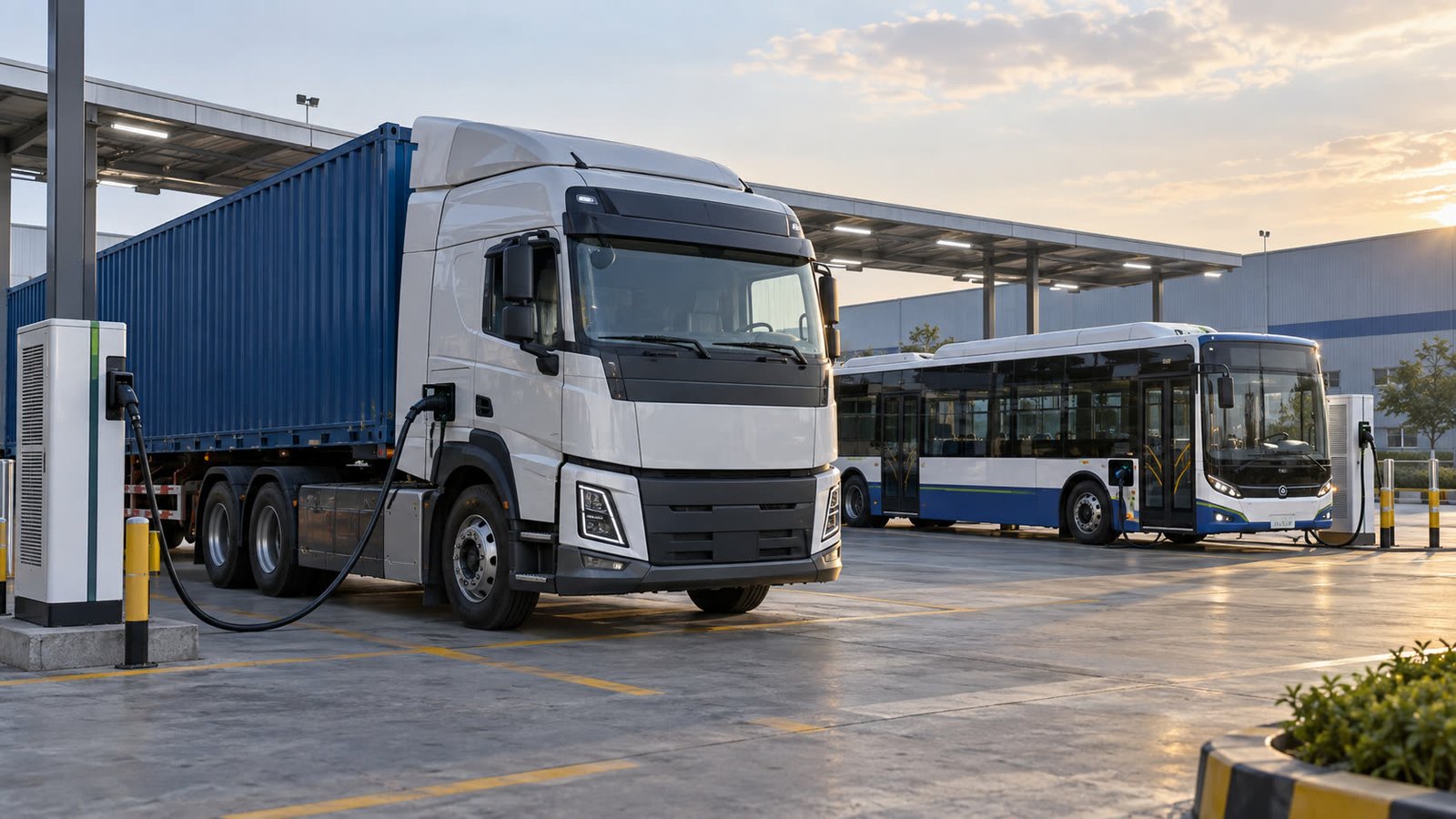 JSW launches AMPSTAR electric trucks and buses with 55-tonne EV