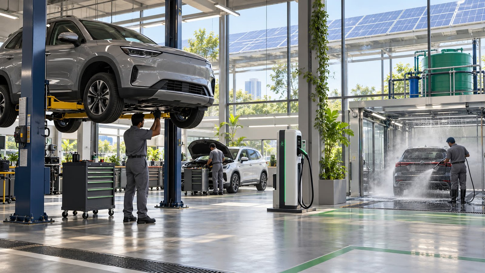 Kia India crosses 151 Green Workshops with 11.8 MW solar capacity