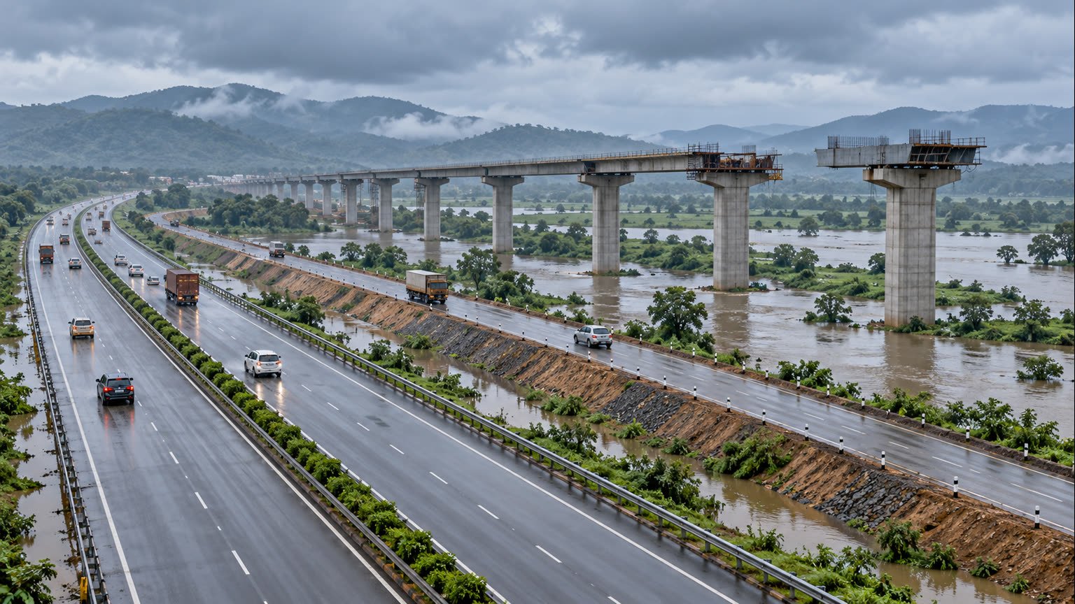 Kolhapur NH-48 flyover faces flood-risk objections before work begins