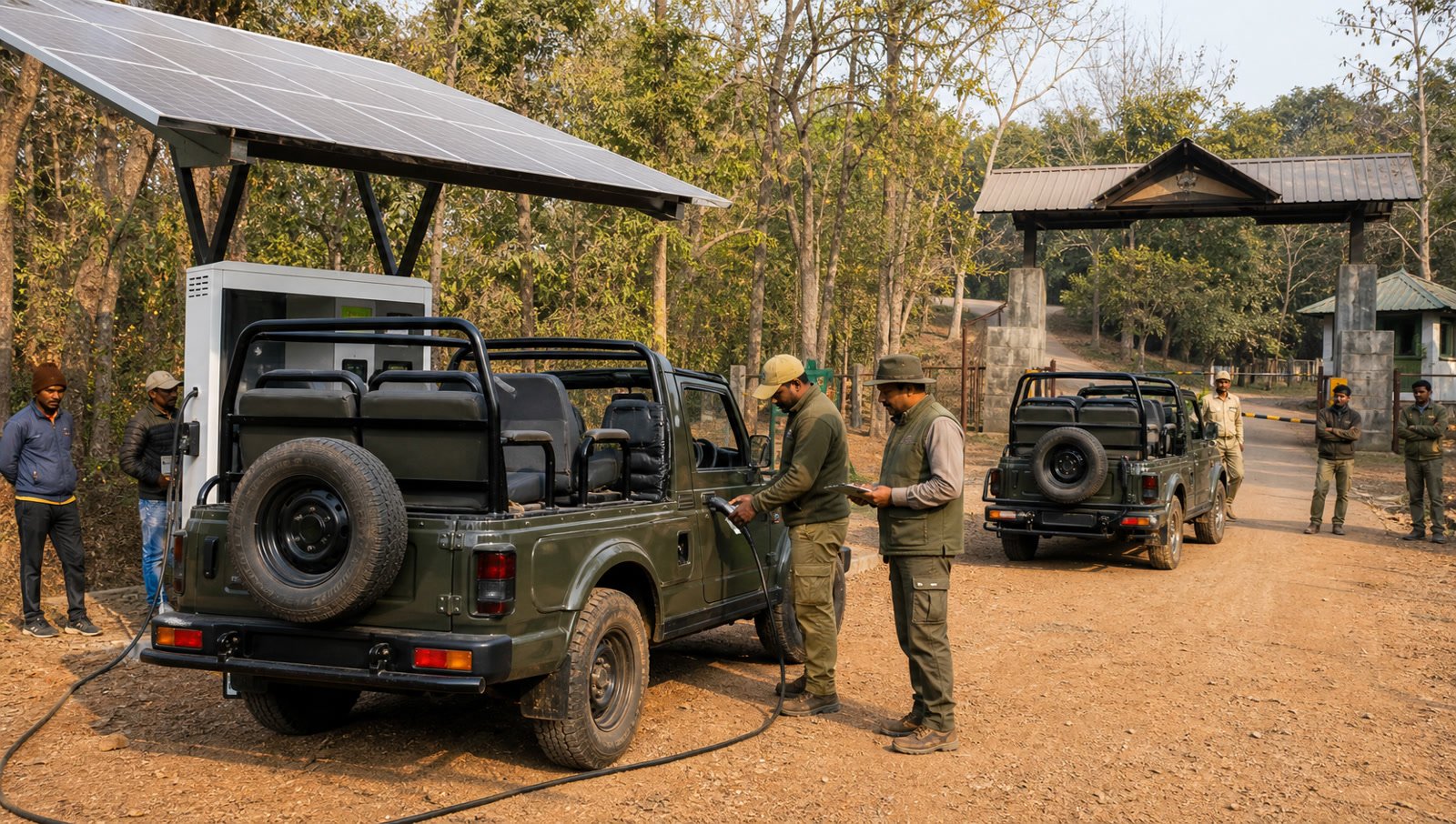 Maharashtra Forest EV Plan: Tadoba Safari Shift Could Cut Petrol Use In Tiger Reserves