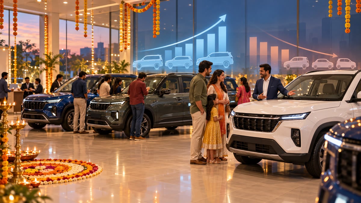 Mahindra Navratri registrations rise 18.5% as PV market dips 3.3%