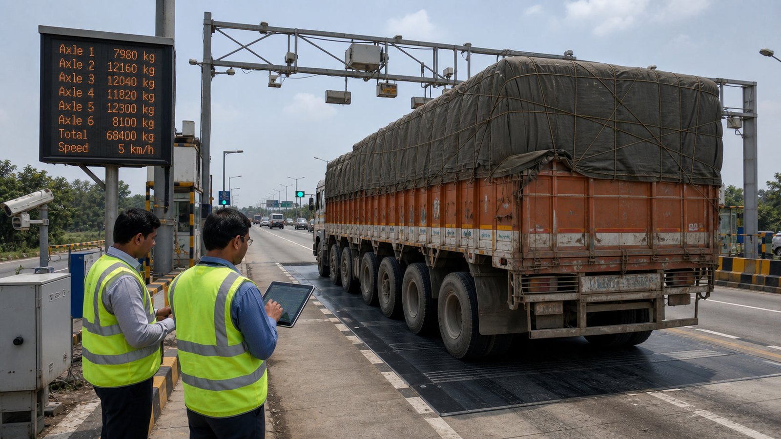 India Tightens NH Toll Rules for Overloaded Trucks: Rule 10 Brings 2x/4x Fee Bands and Digital Reporting