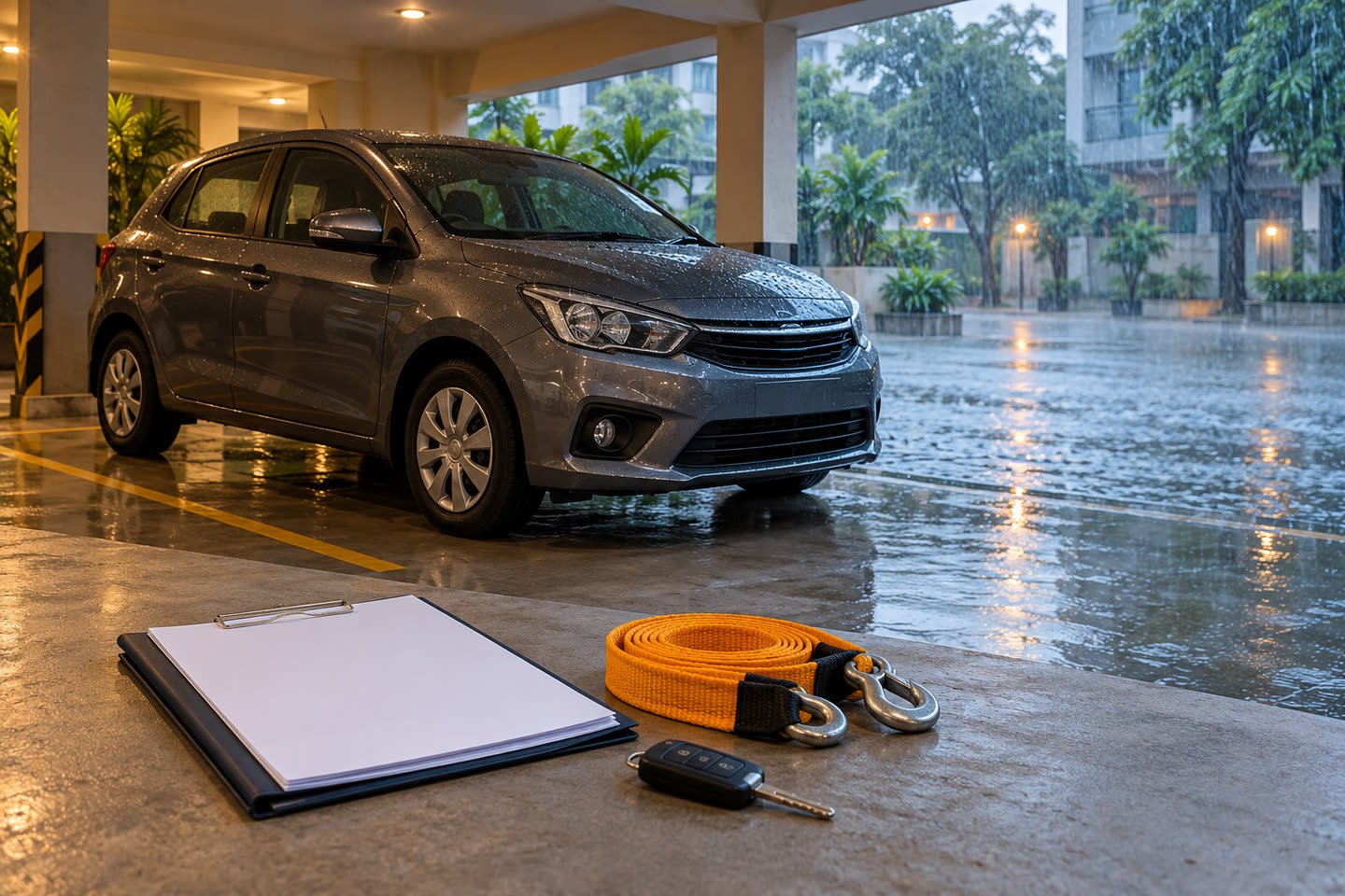 Motor insurance after sudden floods: Which add-ons cover repairs?