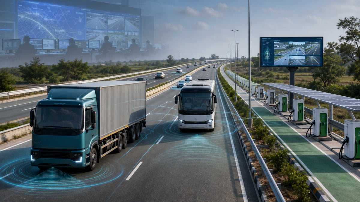 Netradyne-NHEV AI Safety Layer to Support India's E-Highways and EV Freight Shift