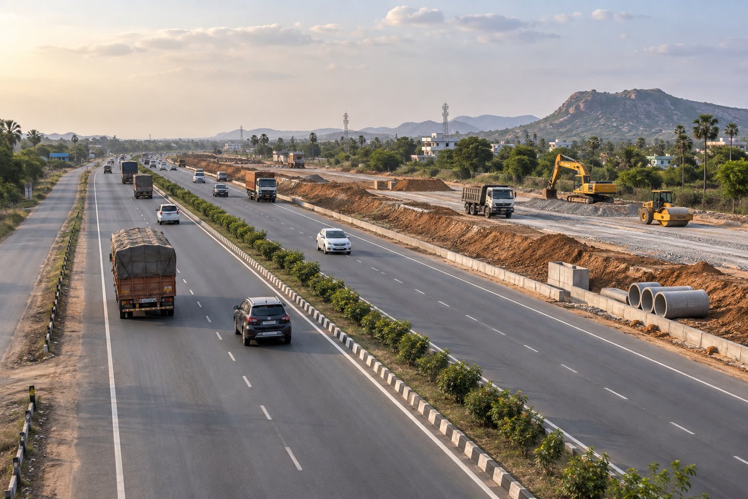 NHAI tenders two NH-65 six-laning packages for Hyderabad route