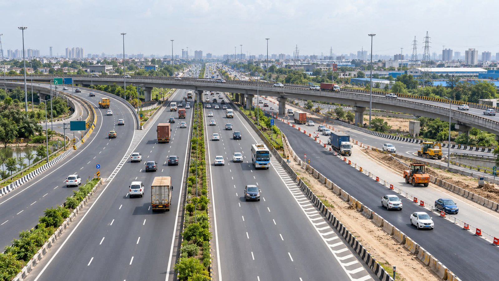 NHAI widens DME-NH-9 ABES College lanes to ease Ghaziabad jams