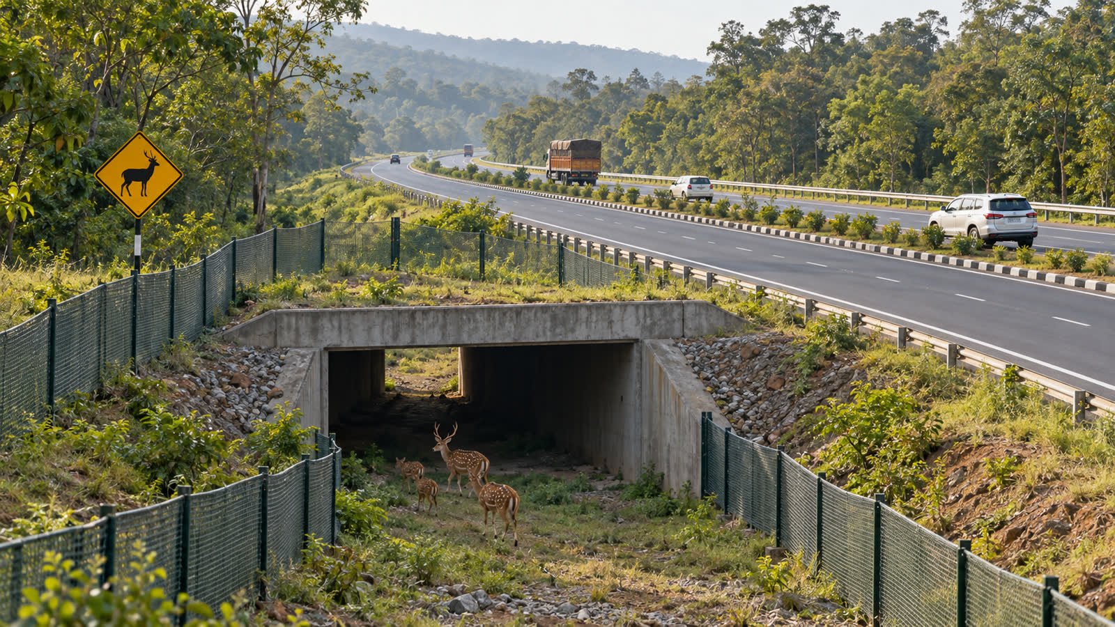 NHAI reports over 2,150 wildlife structures: driver checks