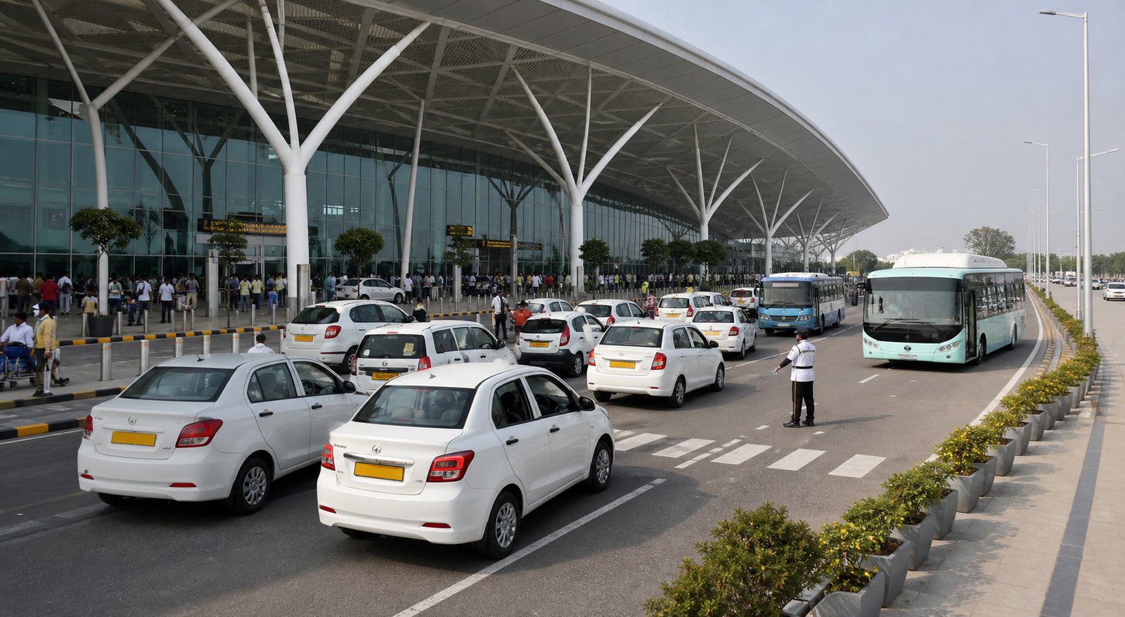Noida Airport Opens With Road-Heavy Access: Why EV Bus Rollout Still Matters