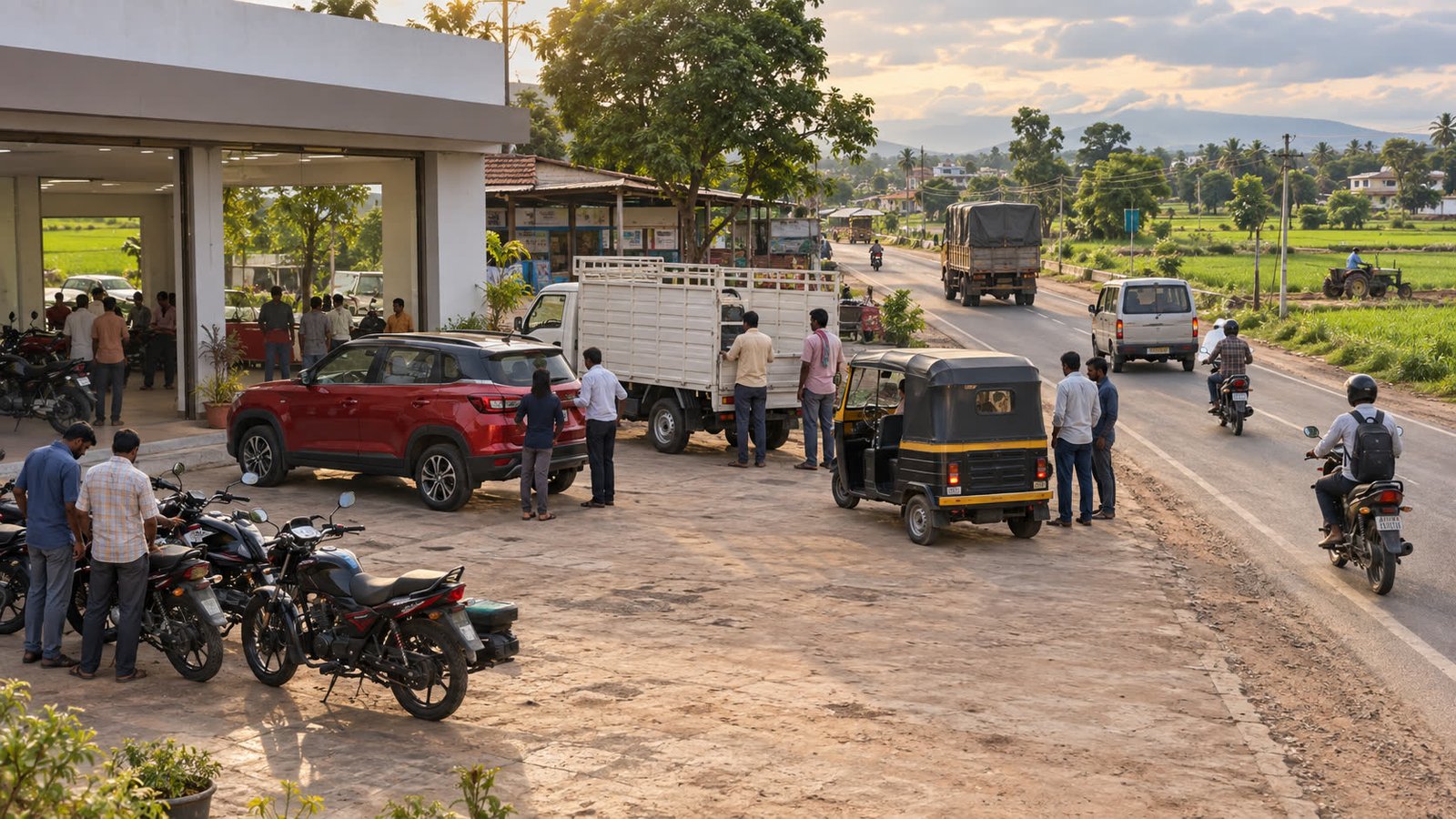 Rural vehicle demand outpaces cities in August despite weak rains
