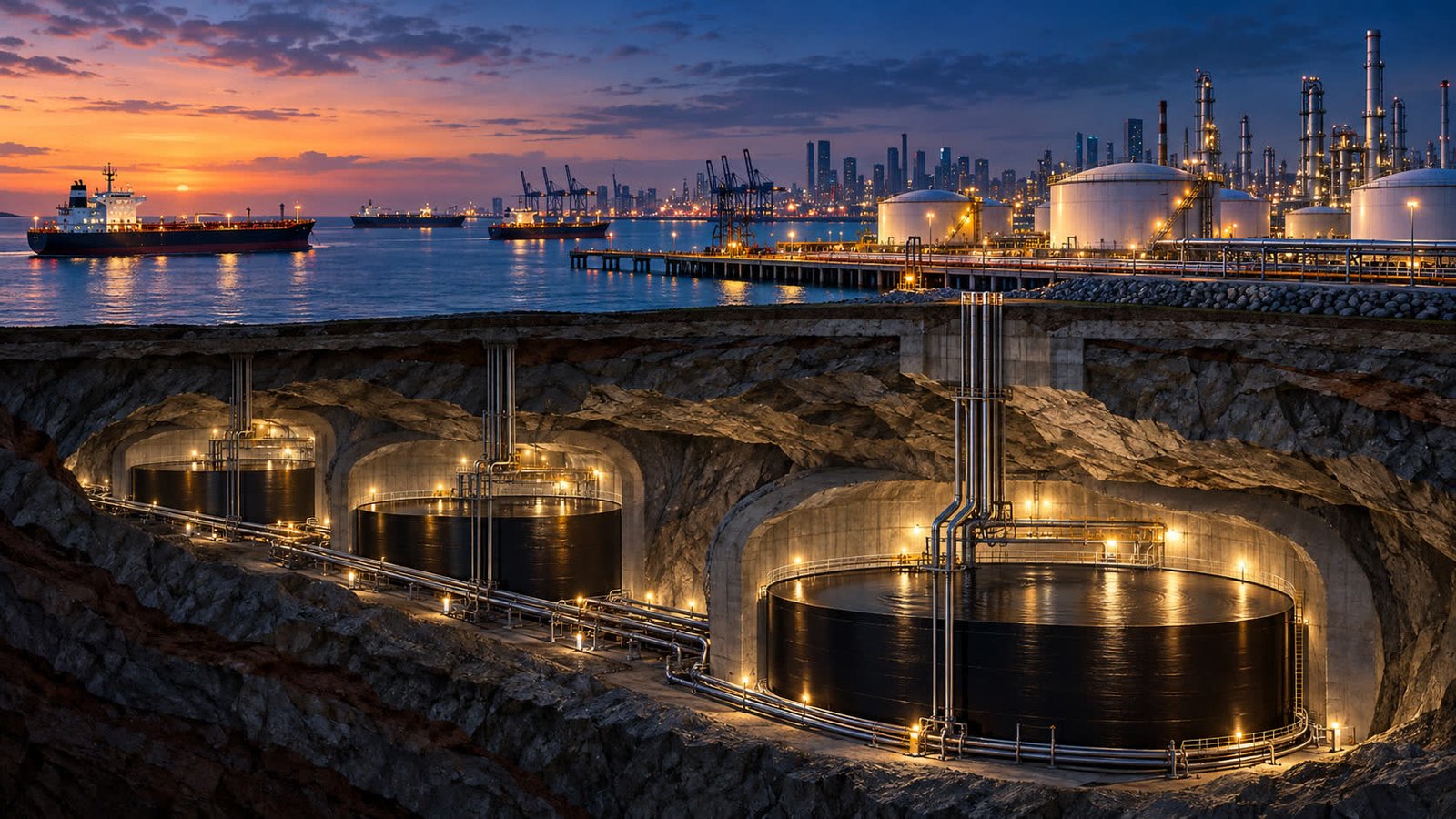 Saudi Arabia, Singapore plan Jurong crude storage from H2 2027