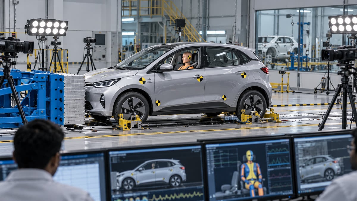 Skoda VW India, ARAI plan Chakan crash-test facility for EV, ICE cars