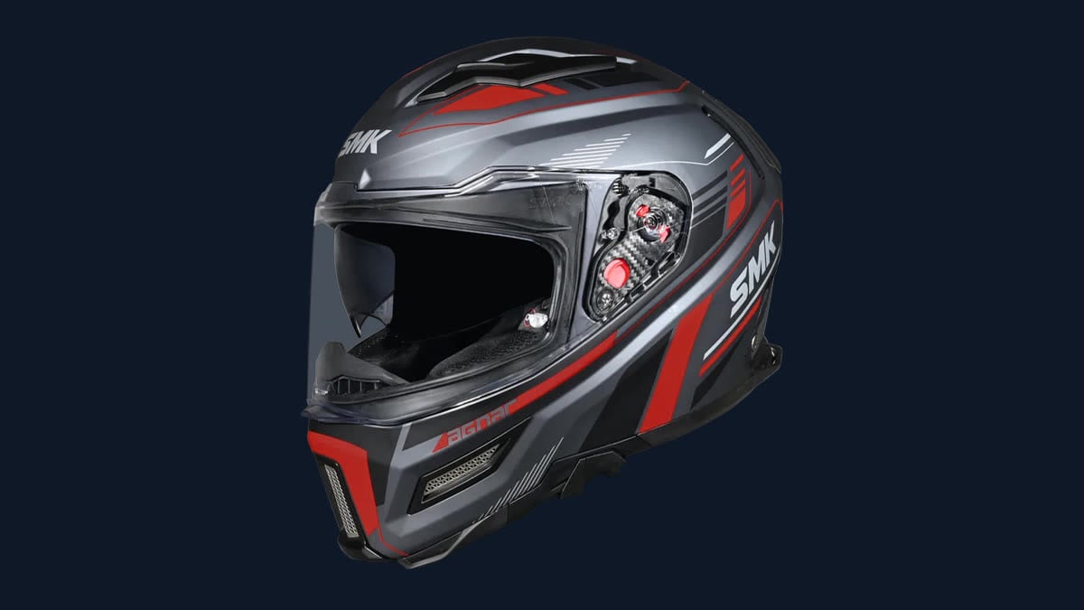 SMK Agnar Revv helmet launched at ₹6,700 with 21 vents