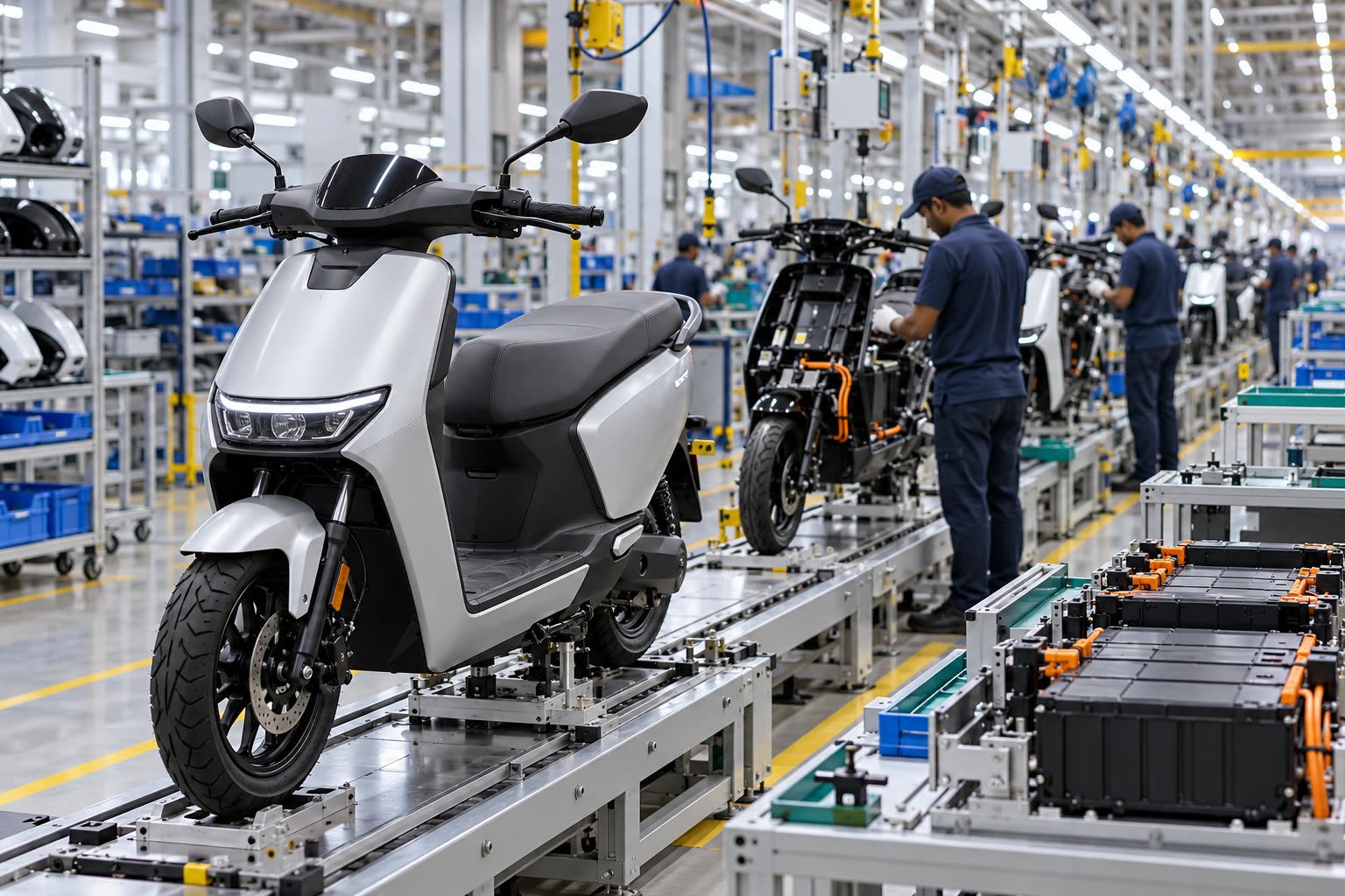 TVS Motor plans 80,000 monthly EV capacity after 133% Q2 sales growth