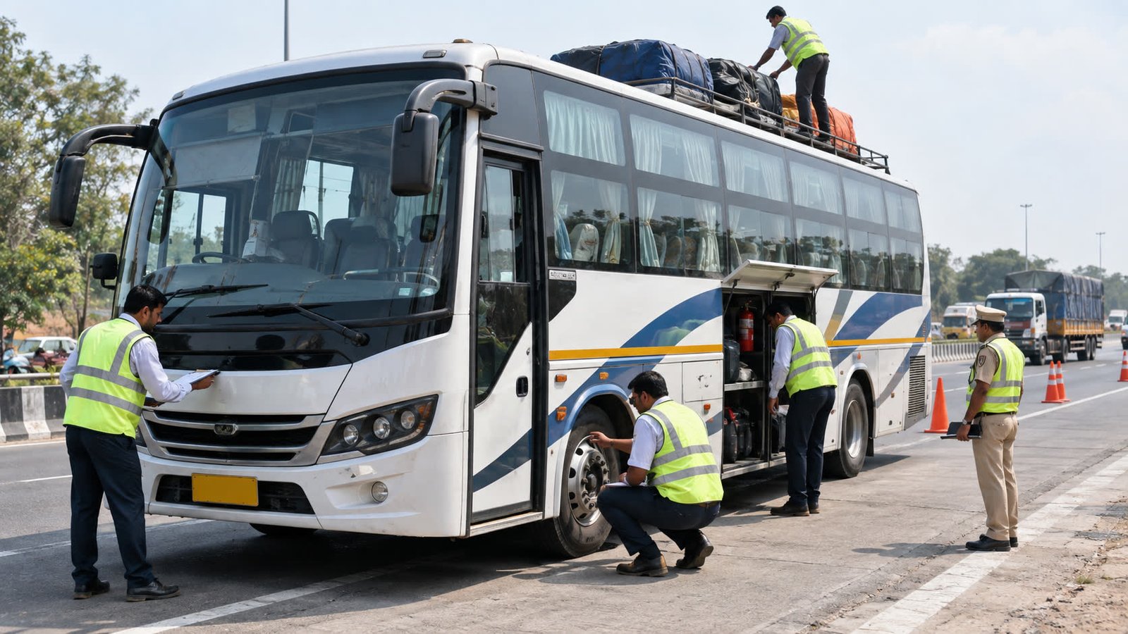 UP Operation Kavach 2.0: 3-day bus checks and passenger checklist
