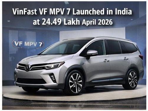 VinFast Launches VF MPV 7 in India at ₹24.49 Lakh, Taking the EV Fight into the Family-MPV Space