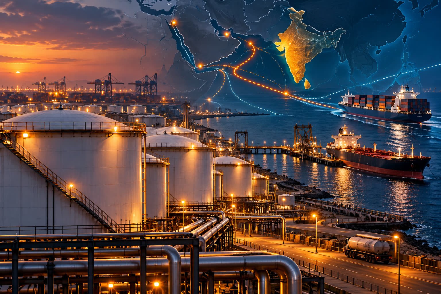 West Asia freight shock raises India fuel risk; stocks reported ready