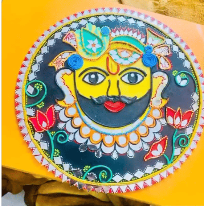 Khatu Shyam Ji Lippan Art: A Unique Fusion of Devotion and Tradition