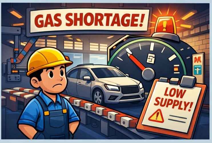 India Auto Industry Faces Gas Supply Pressure as War Risks Hit Supply Chains