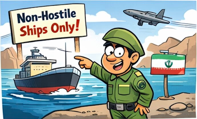 Iran Says Non-Hostile Ships Can Pass Hormuz, But Oil Trade Stays on Edge