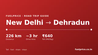 New Delhi to Dehradun Road Trip: The 2026 Expressway Guide