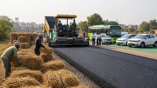 Gadkari Biofuel Push: Rice-Straw Bitumen Makes Petrol-Diesel Shift More Practical