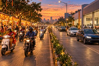 India festive auto demand splits: two-wheelers up 16%, PVs down 6%