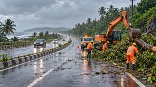 NHAI clears 149 trees on Andhra highways after Cyclone Arnab