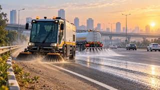 NHAI deploys 60 sprinklers, 23 sweepers across Delhi-NCR highways as GRAP Stage I starts
