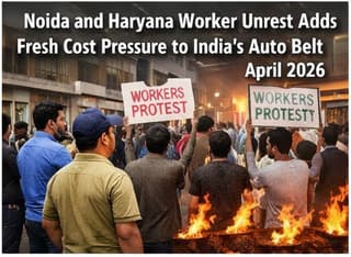 Noida and Haryana Worker Unrest Adds Fresh Cost Pressure to India’s Auto Belt