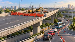 Old RTR Flyover Reopening Uncertain; Delhi-NCR Diversions Continue
