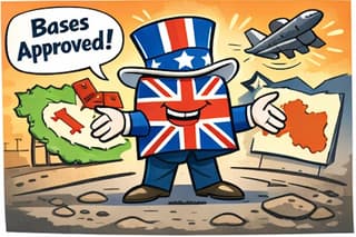 UK Approves Use of British Bases for U.S. Strikes on Iranian Missile Sites