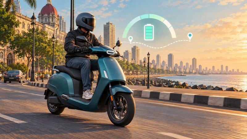Bajaj Chetak C2501 range test: 86.5 km vs 113 km IDC claim