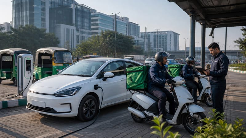 Haryana EV Rule Puts Cab and Delivery Fleets on Cleaner-Fuel Path: Cost Impact Explained