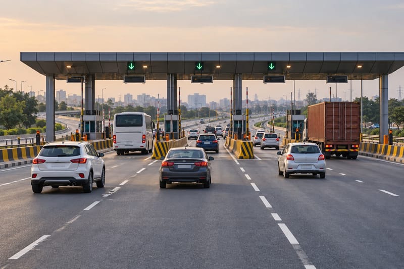 Haryana notifies ₹40–₹350 toll rates for Gurugram–Faridabad roads