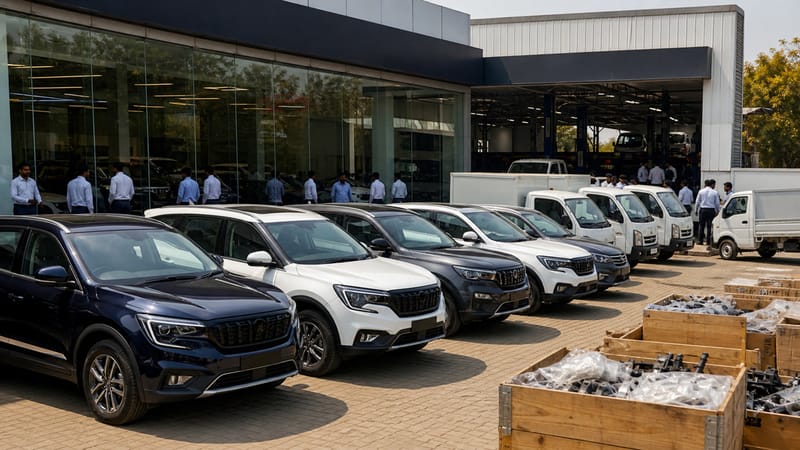 Mahindra May 2026 Auto Sales Rise 20% to 99,636 Units as SUV Demand Meets Supplier Bottlenecks