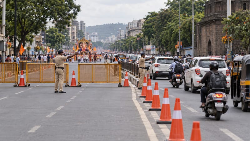 Pune Ganesh Visarjan: 17 Roads Close, 48-Hour Heavy Vehicle Ban