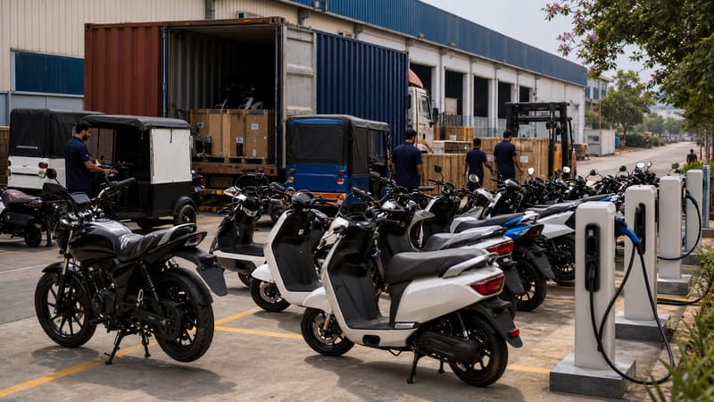 TVS Motor May 2026 Sales Hit 5.66 Lakh Units as EV and Export Demand Set Fresh Highs